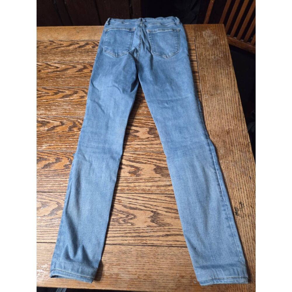 Good American Always Fits Good Legs Skinny Jeans Denethic Blue Sz 6-12 - Picture 5 of 5